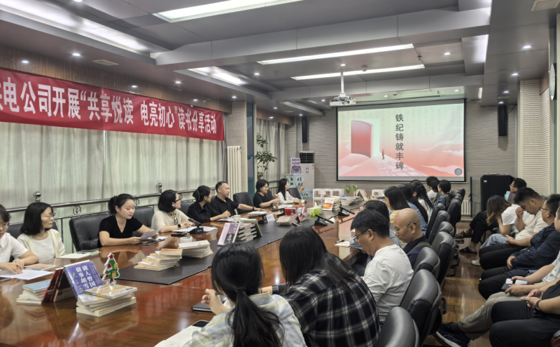 国网叶县供电公司 开展“共享悦读 电亮初心”读书分享活动