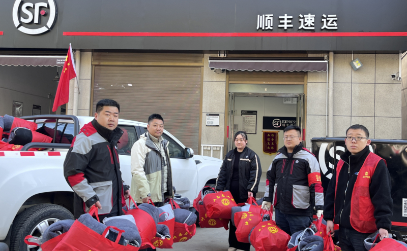 叶县总工会暖冬行动再升温 情系新业态劳动者送关怀