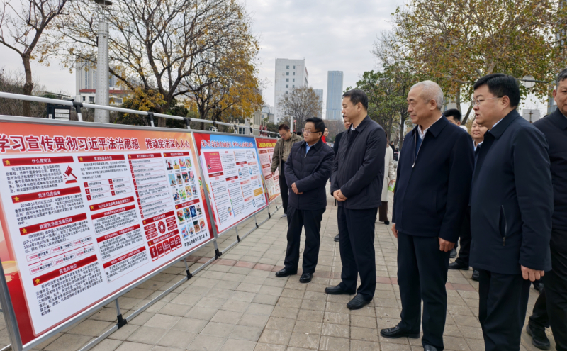 新华区总工会积极开展“12.4”宪法宣传日活动